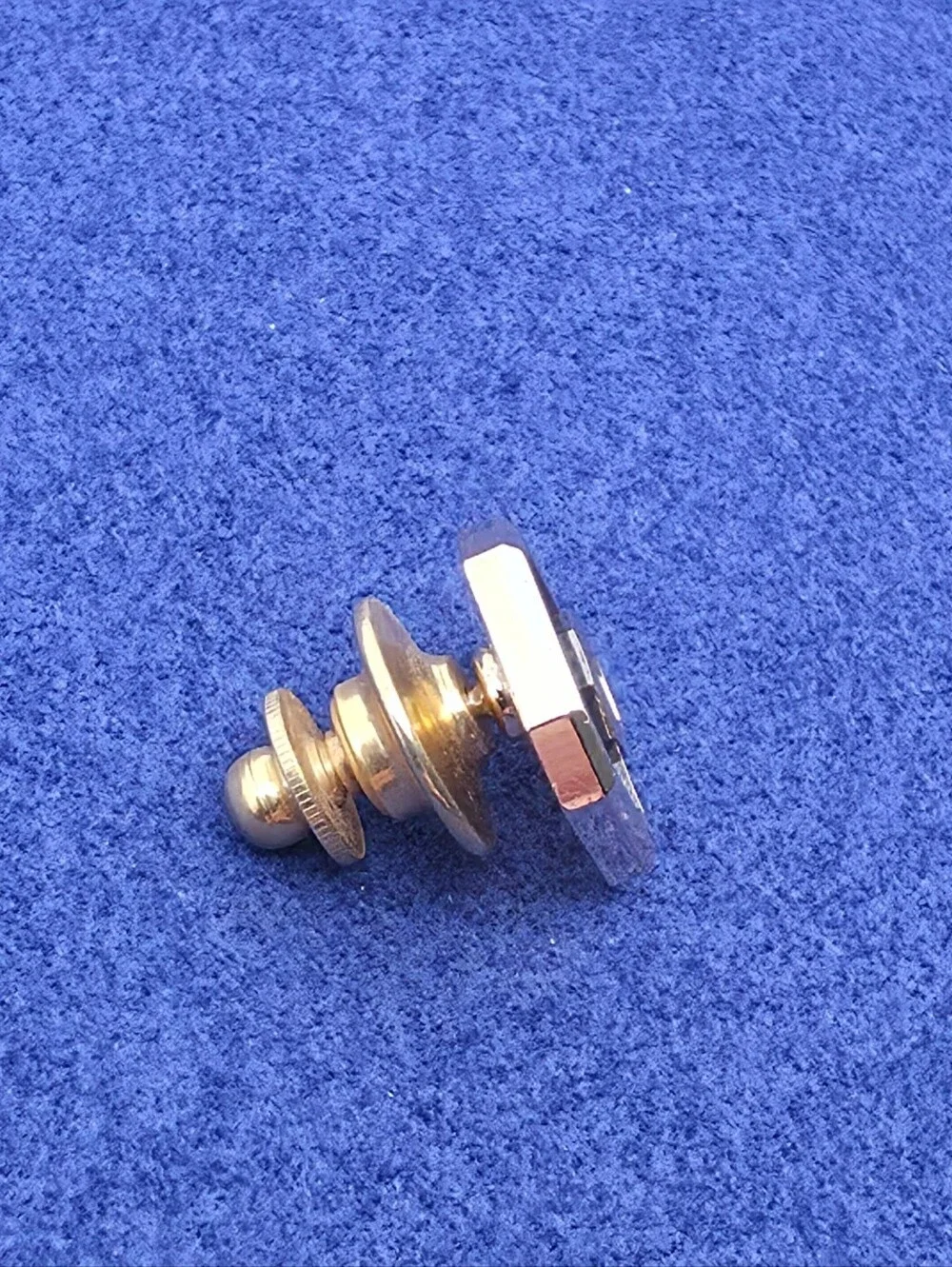 Vintage LeMans 14k Gold Diamond Cufflinks & Tie Tack Shirt Stud Tuxedo Dress Set